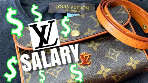 how much money does louis vuitton make a year|louis vuitton hourly pay.